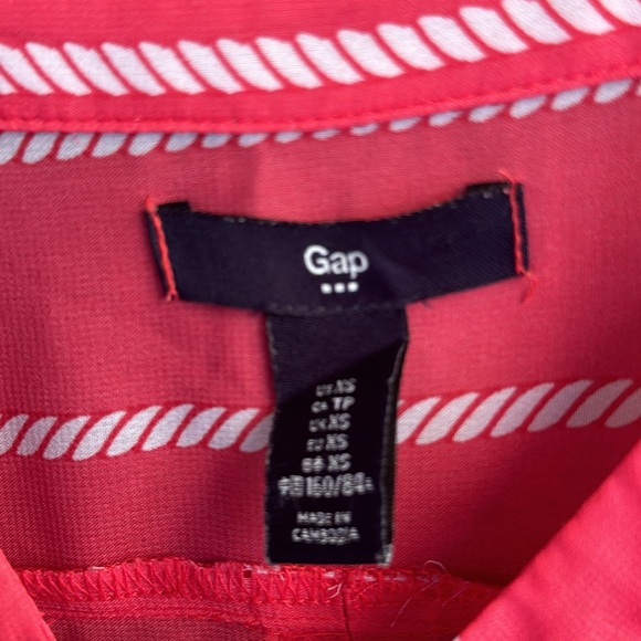 Gap Blouse, rope design, coral - Picture 2 of 7